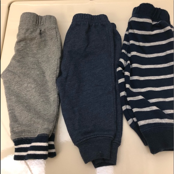 Carter's Other - 3pr Boys 3 month Pants Blue, Grey Carters Brand